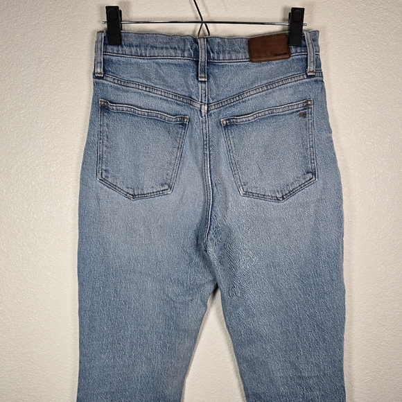 Madewell The High Rise Slim Boyjean in Neal Wash: Tencel Denim Edition Size 25 - Picture 5 of 10